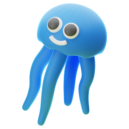 JELLYFISH  3D Icon