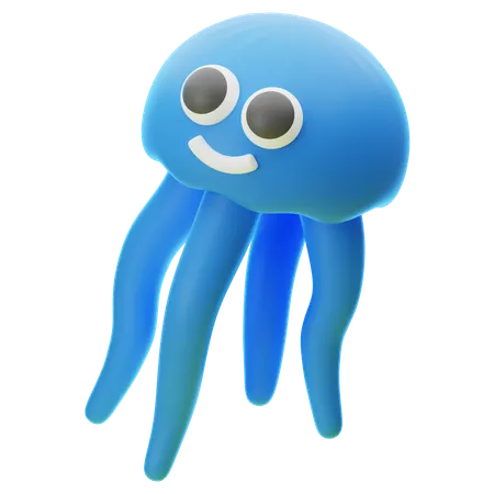 JELLYFISH  3D Icon
