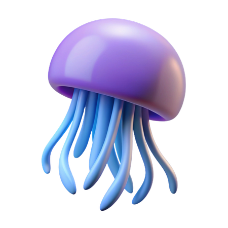 Jellyfish  3D Icon