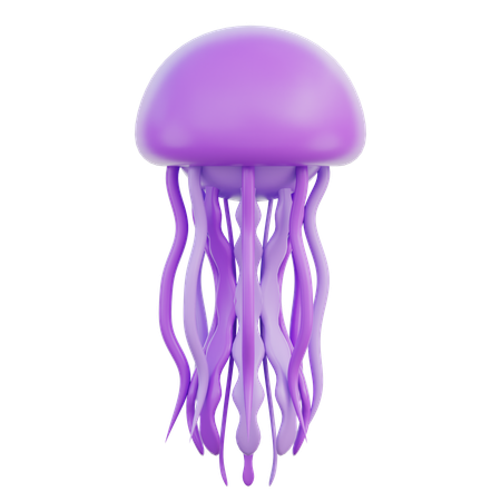 Jellyfish  3D Icon