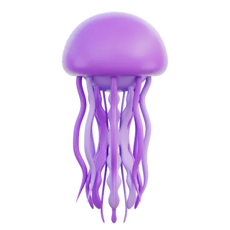 Jellyfish  3D Icon