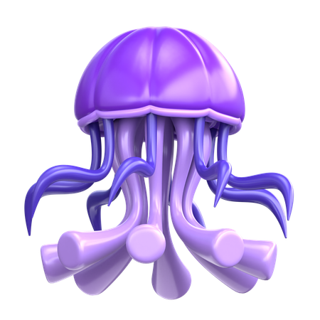 Jellyfish  3D Icon