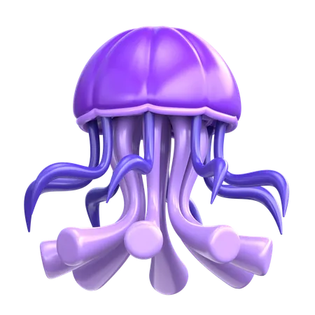 Jellyfish  3D Icon