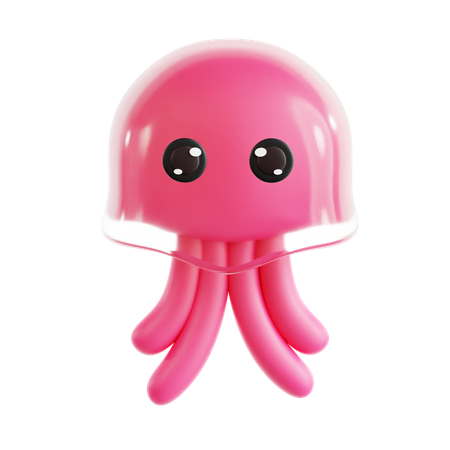 Jellyfish  3D Icon