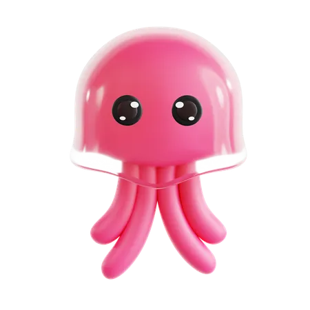 Jellyfish  3D Icon