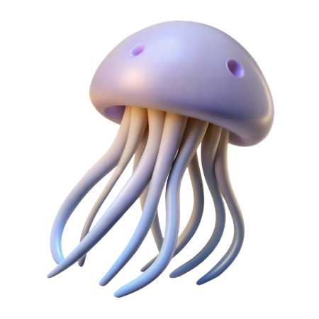 Jellyfish  3D Icon