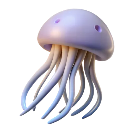 Jellyfish  3D Icon