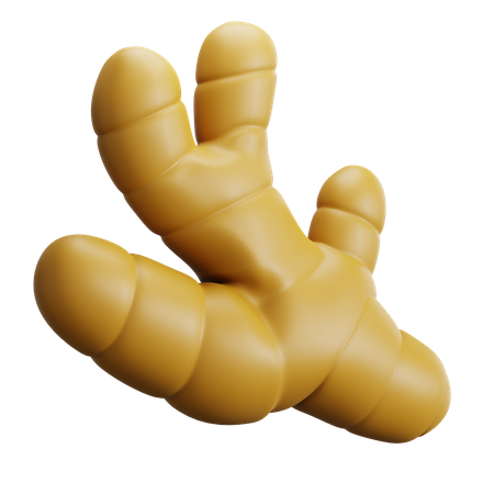 Jengibre  3D Icon