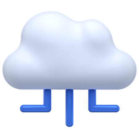 Jerarquía de la nube  3D Icon