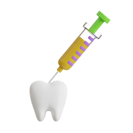 Jeringa dental  3D Icon