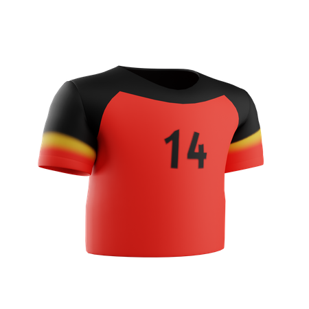 Jersey Belgia  3D Icon