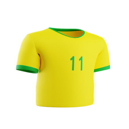 Jersey Brasil  3D Icon