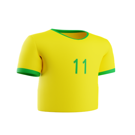 Jersey Brazil  3D Icon