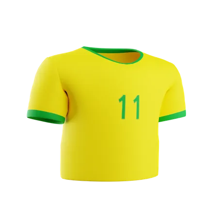 Jersey Brazil  3D Icon