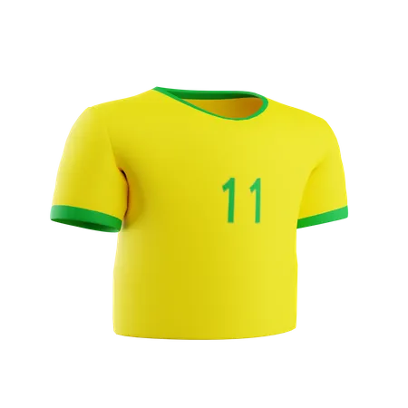 Jersey Brazil 3D Icon