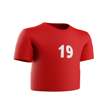 Jersey Denmark  3D Icon