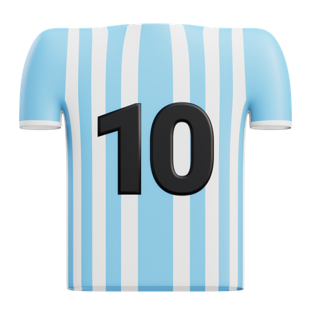 Jersey Number  3D Icon