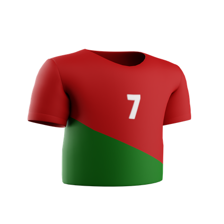 Jersey Portugal  3D Icon