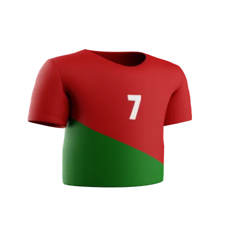 Jersey Portugal  3D Icon