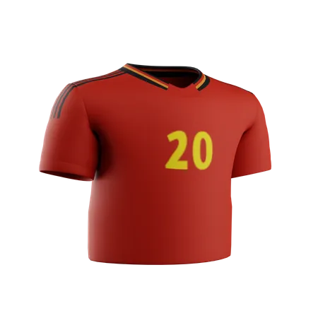 Jersey Spain 3D Icon