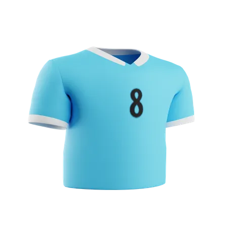 Jersey Uruguay 3D Icon