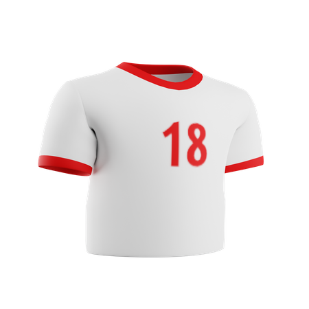 Jersey weiß  3D Icon