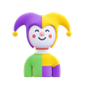 jester emoji 3d