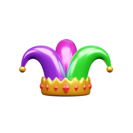 Jester Hat  3D Icon
