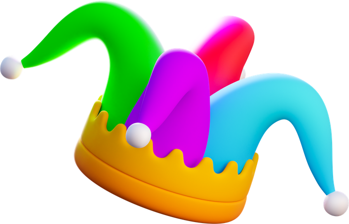 광대는  3D Icon