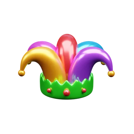 Jester Hat  3D Icon