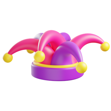 Jester Hat  3D Icon