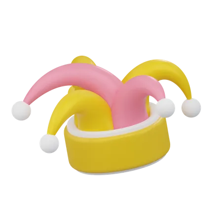 Jester Hat  3D Icon