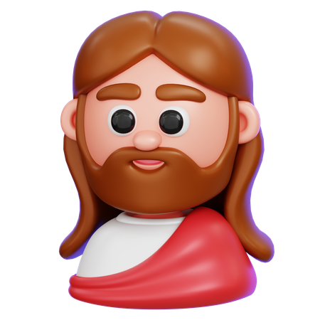Jesus  3D Icon