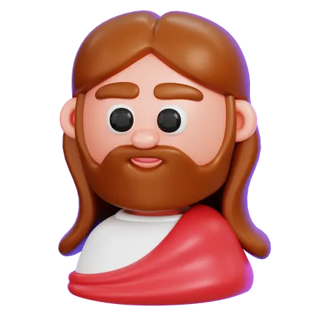 Jesus  3D Icon