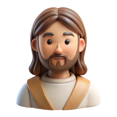 Jesus Christ  3D Icon