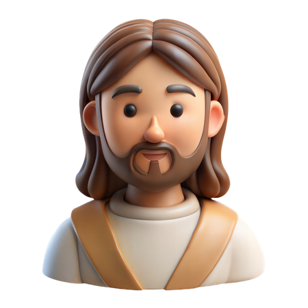 Jesus Christus  3D Icon