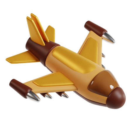 Jet  3D Icon