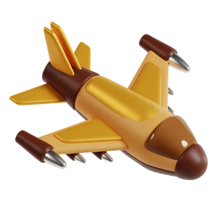 Jet  3D Icon