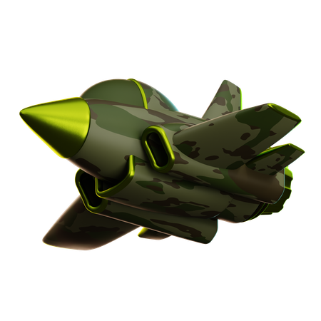 Jet  3D Icon