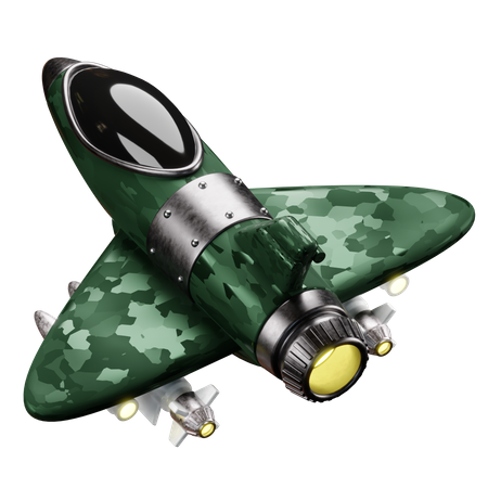 Jet  3D Icon