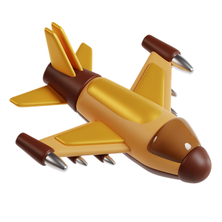 Jet  3D Icon