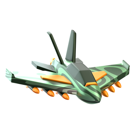 Jet  3D Icon