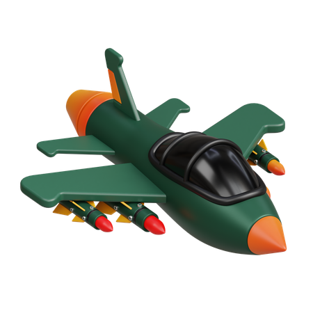 Jet  3D Icon