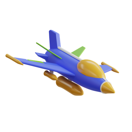 Jet Fighter  3D Icon
