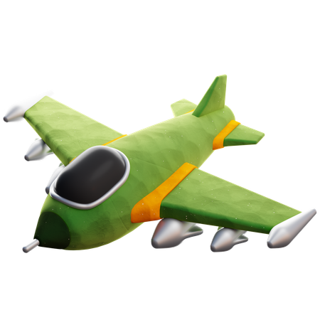 Jet Fighter  3D Icon