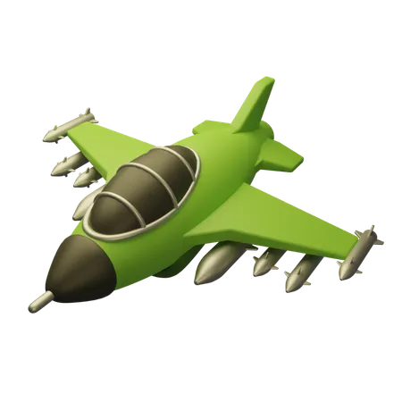 Jet Fighter  3D Icon