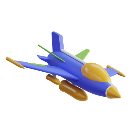 Jet Fighter  3D Icon