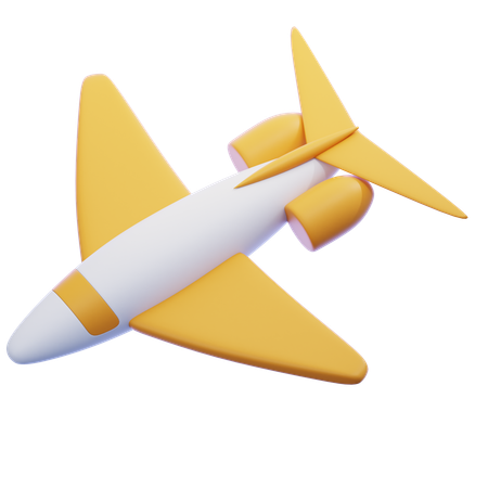 제트기  3D Icon