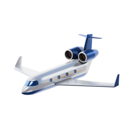 Jet privé  3D Icon