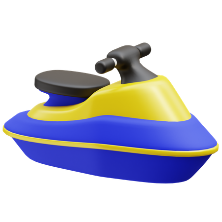 Jet Ski  3D Icon